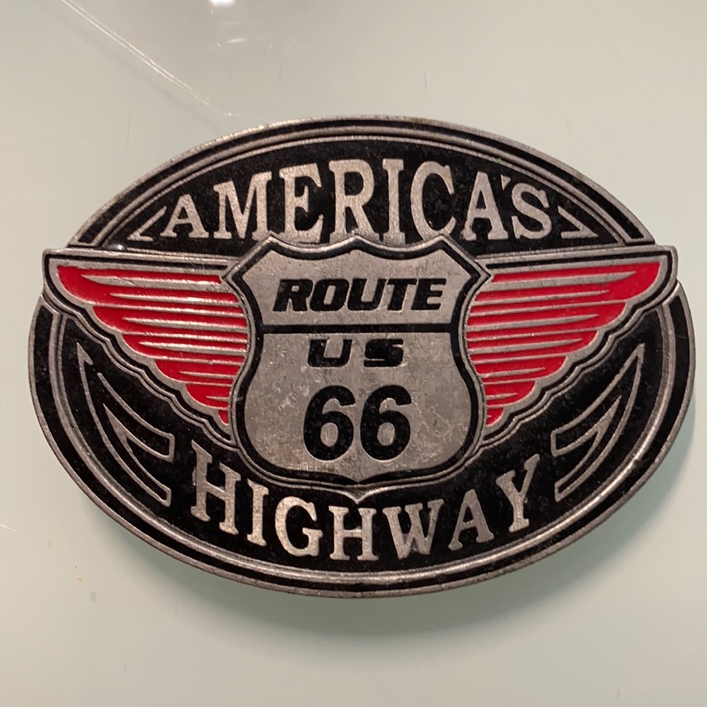 Route 66 Belt Buckle 💯